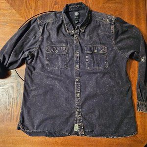 Harley Davidson Long Sleeve Button Front Shirt - Mens 2XL - Like New!